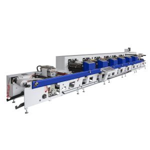 China Roll To Roll Flexo Printing Machine Servo Motor Controlled factory