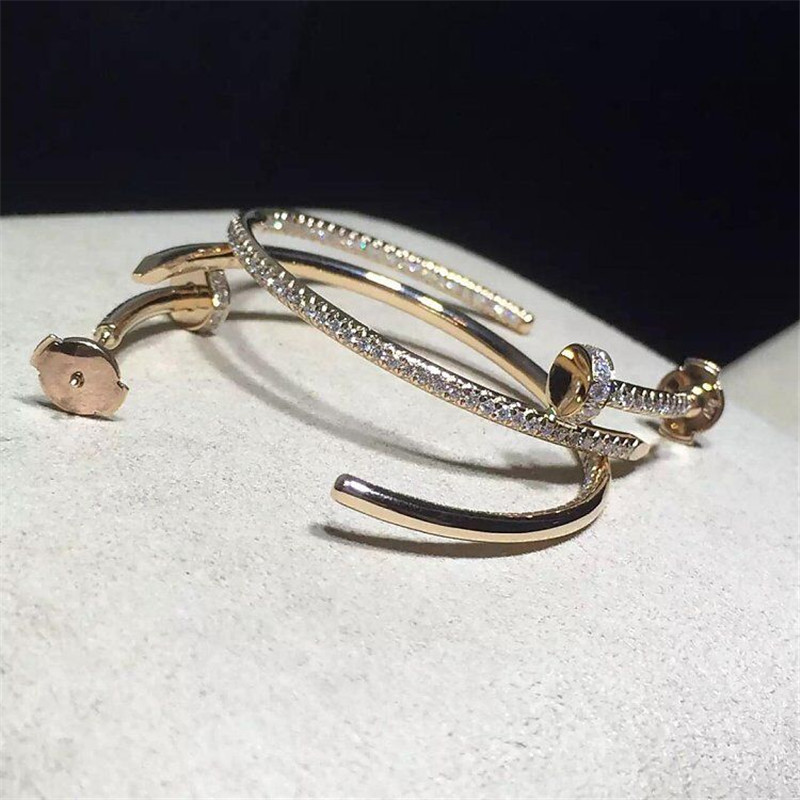 C juste un clou earrings 18k gold white gold yellow gold rose gold bracelet Jewelry factory in Shenzhen, China