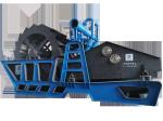 Single wheel sand washing machine with high washing degree of 30-50 tons per