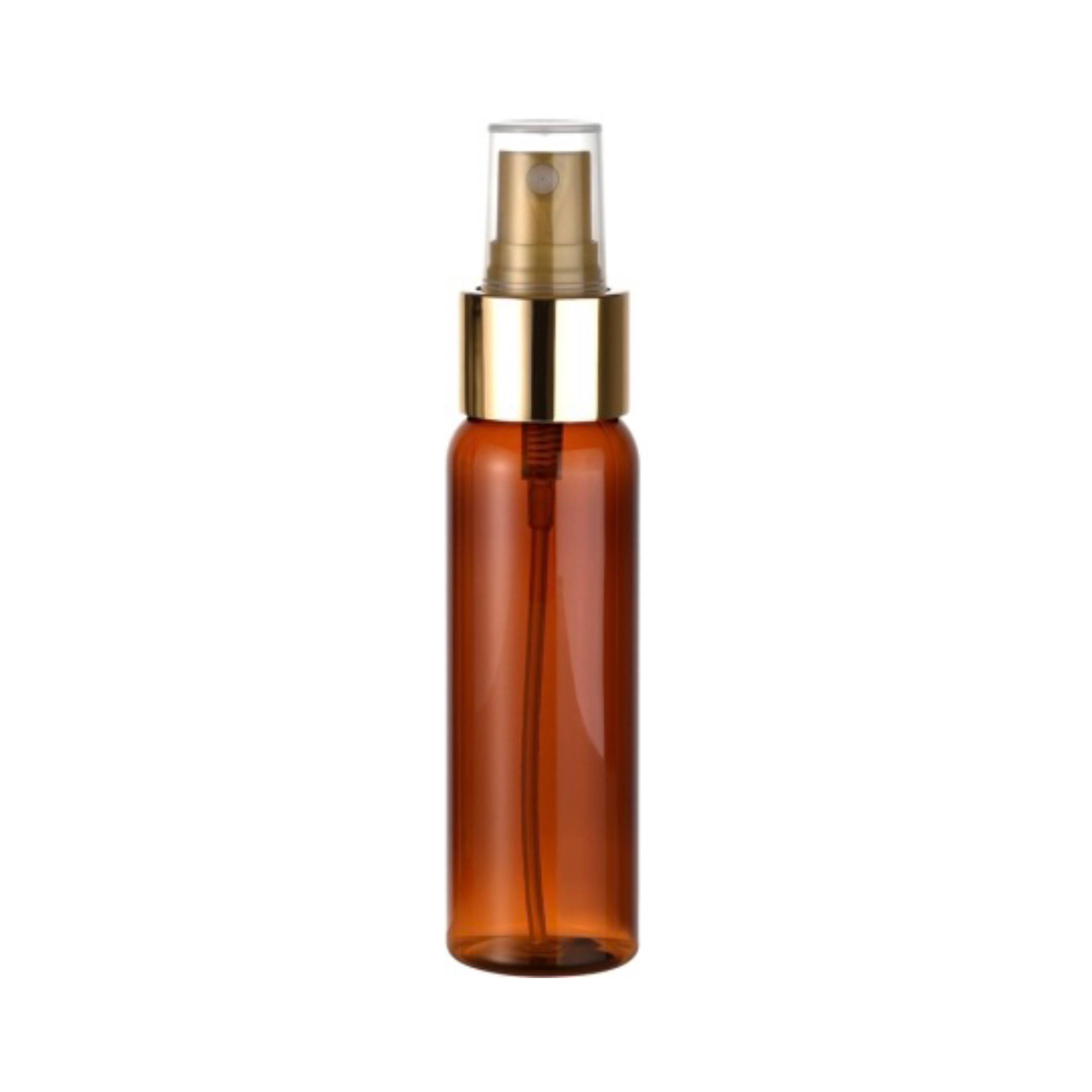 Fast Delivery 100ml Grey PET Plastic Bottle with Pump Sprayer and Refillable Design
