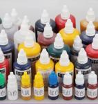 Multicolor High Concentration Body Tattoo Ink Pigment Private Label Custom Logo