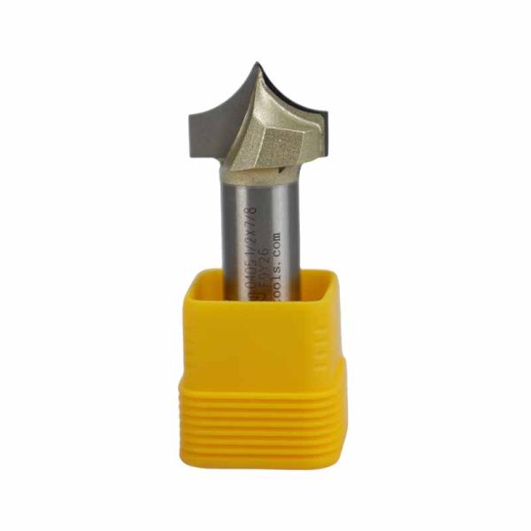 Tideway Arden 1/2 1/4 6mm 8mm Shank Carbide CNC Wood Router Engraving Bits Tools Round Bottom Woodworking Cnc Bits for Wood Cut