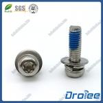 Torx Pan Head SEMS Self-Locking Screws w/ Double Washers Stainless 304/316/18-8