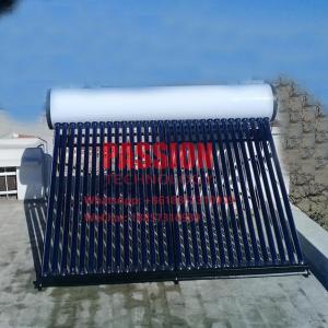 China 150L Vacuum Tube Solar Water Heater 300L White Water Tank Solar Pool Heating Collector 58x1800 Tubes factory