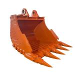 0.8m3 PC200 Excavator Rock Bucket Heavy Duty For Construction for telescopic