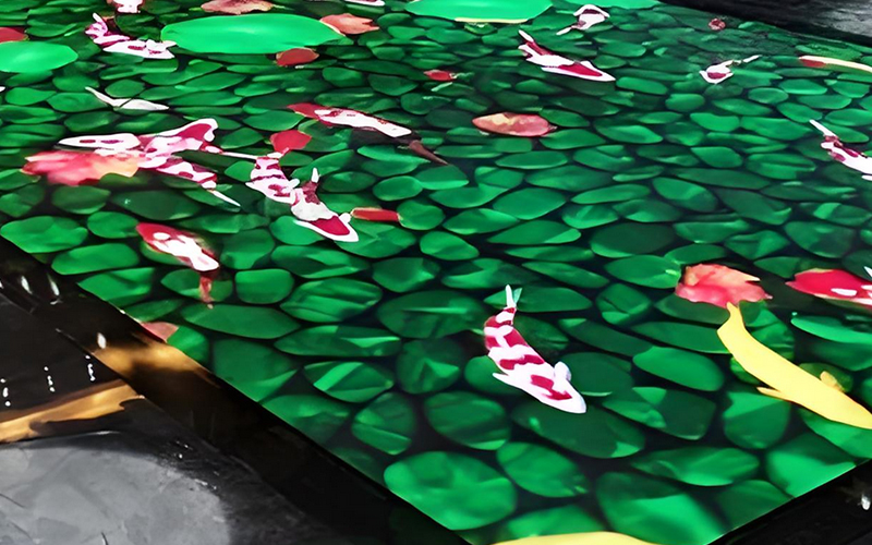interactive led floor display screen