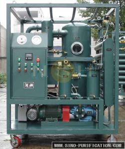 China Shelf Covering Vacuum Oil Purifier Mobile Type With Trailer Custom Color factory