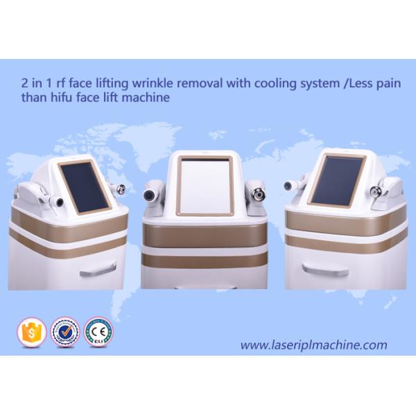 China 2 Handle Plasma 8" Screen 1.5mm Probe Rf Beauty Machine factory