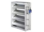 Stainless Steel Duct Isolation Dampers , Flue Gas Desulphurizing Baffle Damper