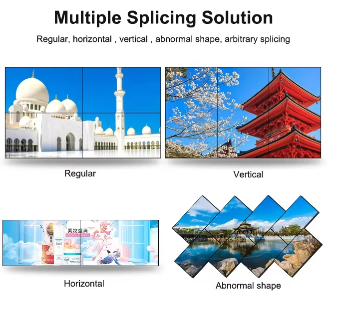 46 Inch 3.5MM Ultra Thin Bezel LCD Video Wall 350 Nits Brightness