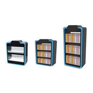 3 Tiers Vape Display Stand Plexiglass Cigarette Display Stand Tobacco Showcase