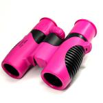 High Resolution Shock Proof 8x21 Kids Pink Binoculars For Bird Watching