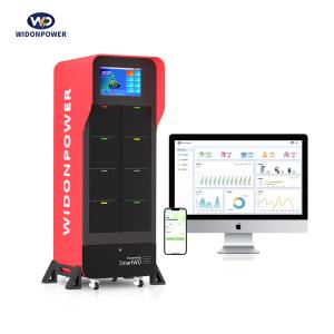 China Multi-Vehicle Capacity Battery Swapping Station 40-75V Dc Output and Multi-Protection Safety Protection for Performance factory