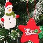 Educational DIY Felt Christmas Party Crafts Home Door Decoration Gifts For Kids
