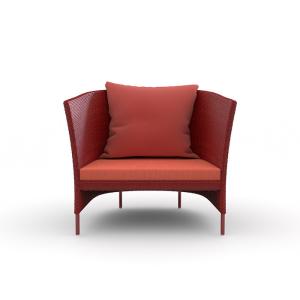 China Patio Rope Orange Big Loading Ability Outdoor Sectional Couch factory