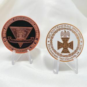 China cheap wholesale plated enamel blank custom logo commemorative collections challenge gold coin factory