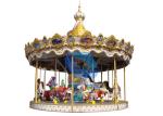 Kids Outdoor Merry Go Round / Horse Carousel Ride For Carnival Amusement Park
