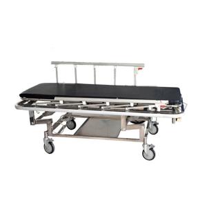 China Medical product Patient Structure Trolley wheel with brake outer cover Wheelchair transfer bed factory