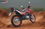 10kw 7000rpm Enduro Dual Sport Motorcycle 4 Stroke 200cc LED Light Hand