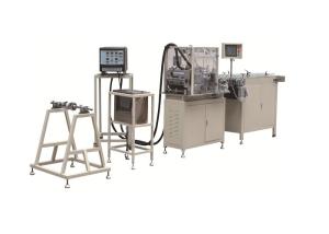 China 320mm Paper Rotary Pleating Machine Air Filter Production Line factory