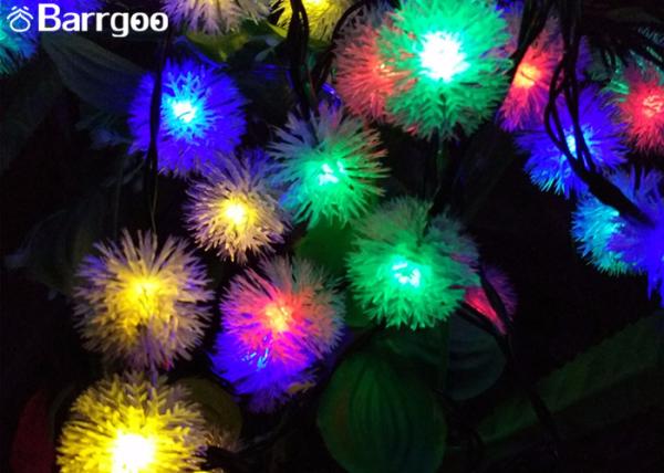 7M Chuzzle Ball Outdoor String Lights Large Bulb , Decorative Outdoor String