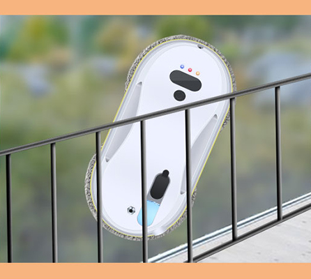 AC110-240V Household Smart Spray Robot Window Washer with Remote Control US Plug Type