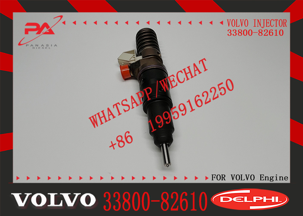 Diesel Fuel Injector common rail parts injector BEBE1R10002 33800-82610 BEBJ1FO70010 33800-82600 for VOLVO