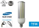 6063 Aluminum 75W Samsung 5630SMD LED Street Light Bulbs with IP65 Waterproof