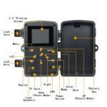 1080P 720P VGA WiFi Hunting Camera , 16MP Wireless Outdoor Nature Camera