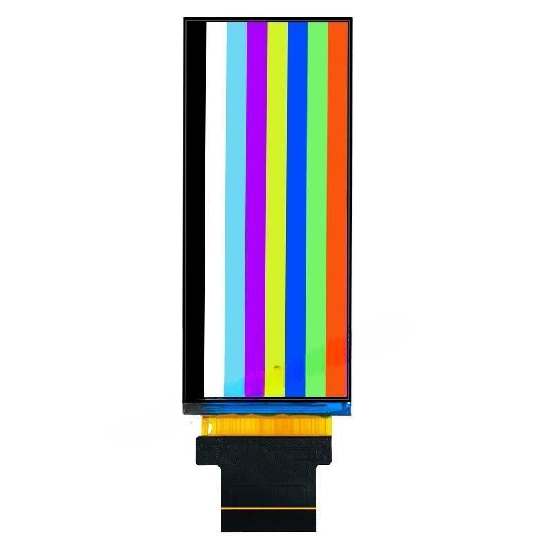 3.4 Inch Bar Type TFT Display， 412x960 Resolution ， 40 Pins RGB Interface 450cd/M2