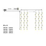 3x1/3x2/3x3m LED Icicle String Lights Christmas Fairy Lights garland Outdoor
