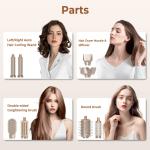 Cold 4 Gear 8 in 1 Hair Styler 110 000 RPM Speed Negative Ionic Hair Dryer