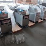 Digital USA Style Red Panel Gas Heating 25L Chicken Pressure Fryer