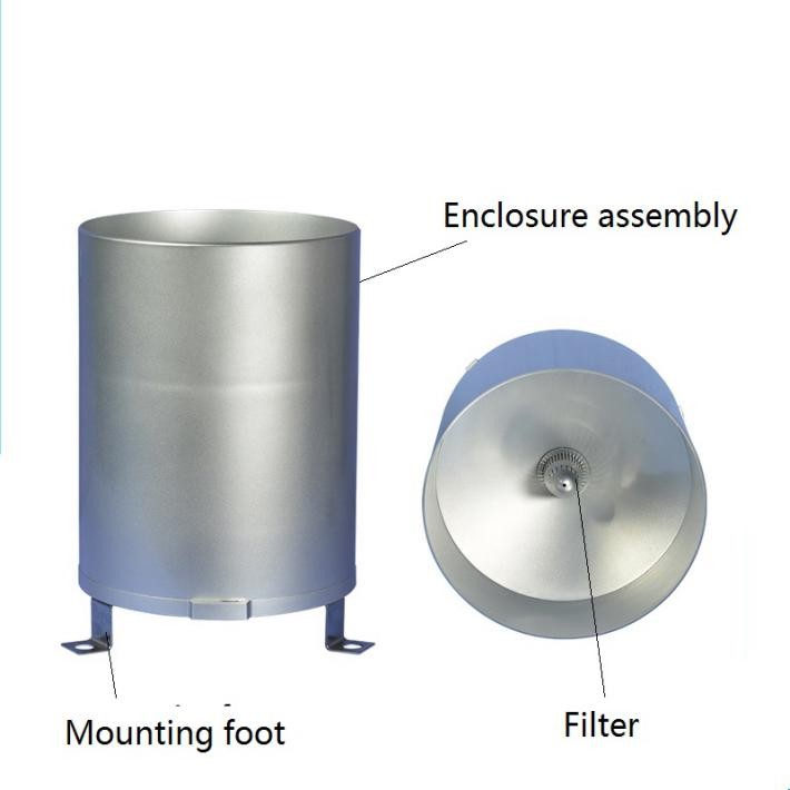Highly Accurate 0.2mm Plastic Tipping Bucket Rain Gauge for Precise Rainfall Tracking