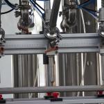 Automatic Piston Pump Chop Pepper Sauce Mixing And Filling Machines