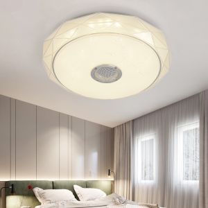 Modern Smart Remote Control and APP Music Ceiling Lights with Bluetooth speaker