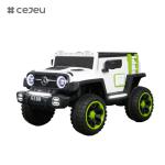 Kids Ride On Truck, 12V Electric Vehicle Jeep Car with Remote Control, Double