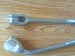 Carbon Steel Distaff Overhead Power Line Accessories Earth Ground Anchor