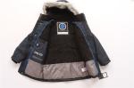Daily Casual Black Navy Warm Padded Waterproof Coat In Stock