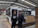 4 Colors Slotting Die-Cutting Folder Gluing Strapping Box Making Line Machine 7
