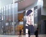 Indoor Fixed See Throught Glass LED Panel Aluminum Transparent Full Color LED