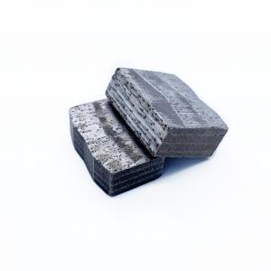 China Cutting Linxing Diamond Granite Segment Tips with Synthetic Diamond and Metal Admixture factory