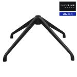 Office Ergonomic Aluminum Alloy Office Chair Metal Base 38mm Air Spring With