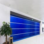 Steel Fire Rolling Shutter Door , White Fire Resistant Roller Shutters