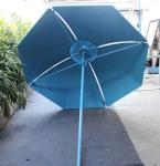 Commercial Aluminum Outdoor Patio Umbrellas 2342mm Height OEM ODM