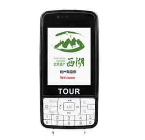 China Black Simultaneous Interpretation Equipment 007B Automatic Induction Audio Guide Device factory