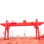 Customized Heavy Duty Gantry Crane Warehouse 550KN 40M / MIN