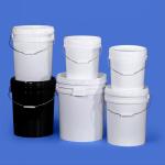500ml 50L Capacity Plastic Oval Pail for Custom Printed Label and Chemical