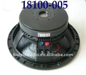 China Quality midbass speaker pa loudspeaker 18 inch speaker factory