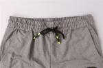Gray Mens Terry Cloth Shorts Terry Jogger Shorts 100% Cotton